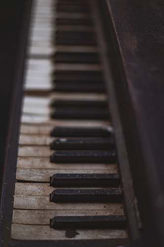 piano black and white piano keys staircase
