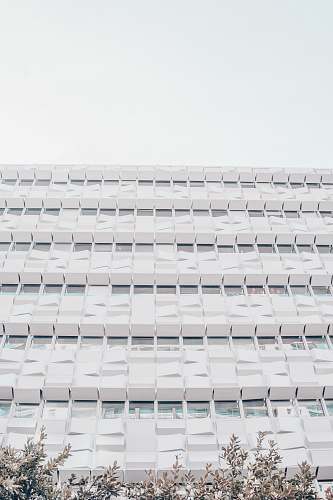 building worm's eye view of building lisbon