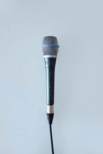 toronto black and gray corded microphone canada