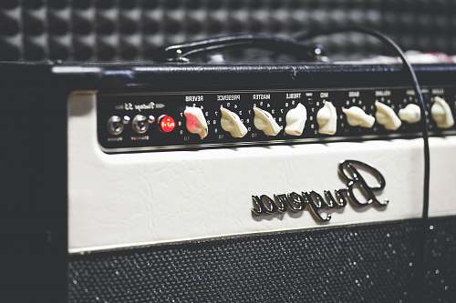 amplifier black and white Bugera guitar amplifier olsztyn