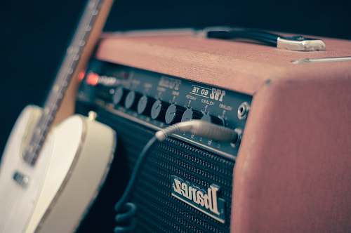 guitar guitar plugged in Ibanez guitar amplifier amplifier