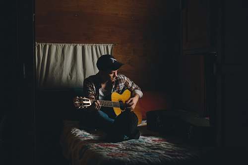 guitar man playing acoustic guitar6 guitarist
