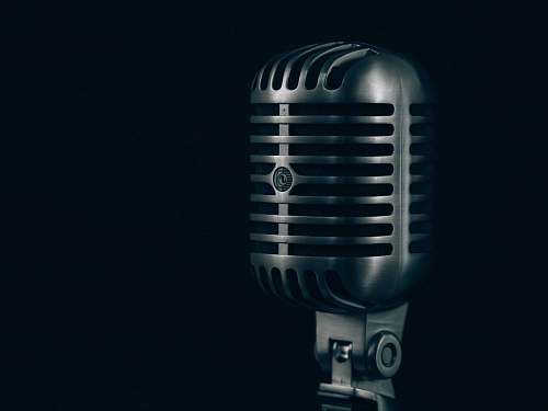 microphone shallow focus photography of condenser microphone metal