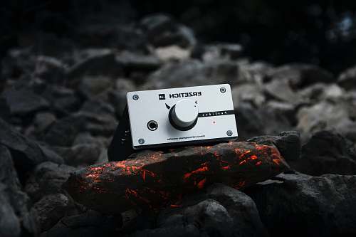 mountain gray audio component outdoors