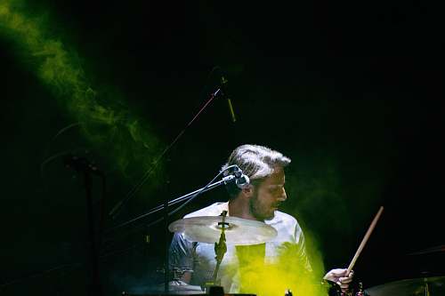 drummer person playing drum musician