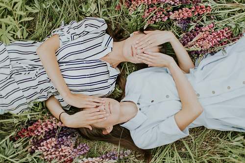 person photo of women covering their eyes human