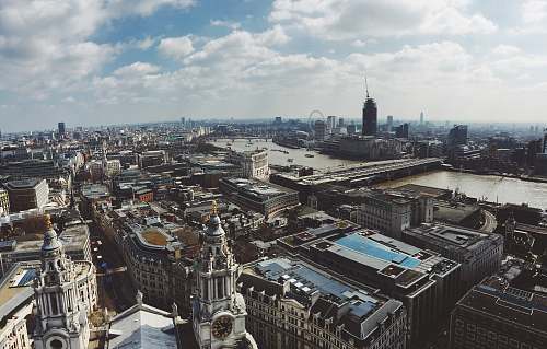  aerial photography of city buildings during daytime 