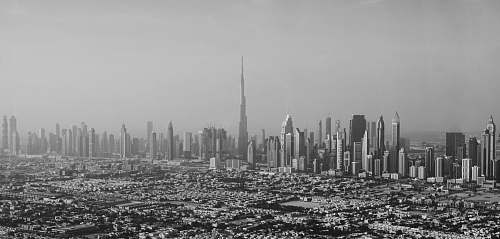 building aerial view of city grey