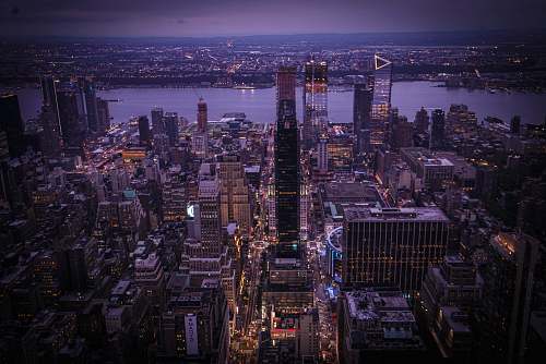 city bird's eye-view photography of cityscape new york