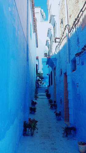 city blue and white concrete buildings at daytime road