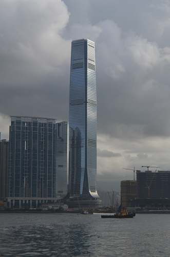 city buildings near ocean grey