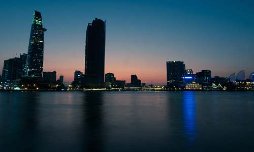 city China Financial District, China metropolis