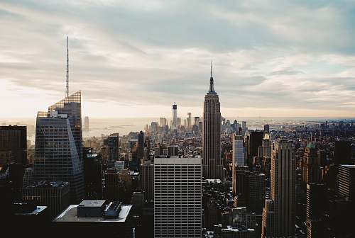 city city buildings high rise