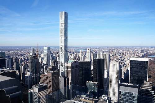 city city skyline during daytime town