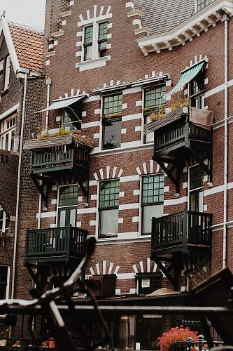 city closed windows high rise