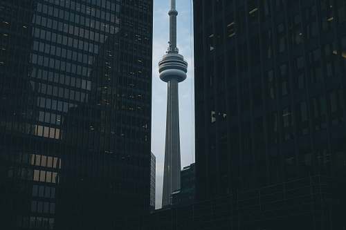 city CN Tower, Toronto Canada architecture
