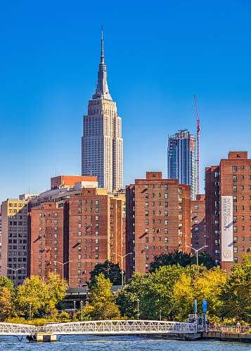 city Empire State Building, New York during daytime high rise
