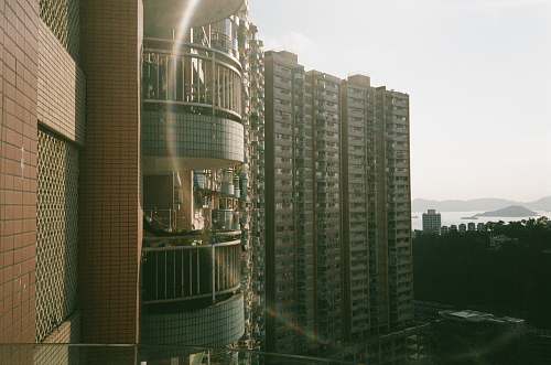 city gray and brown concrete building high rise