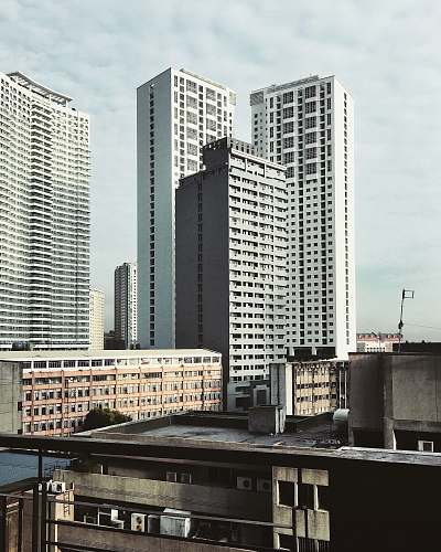 city gray painted buildign urban