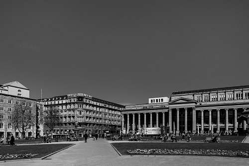 city graysca; black-and-white