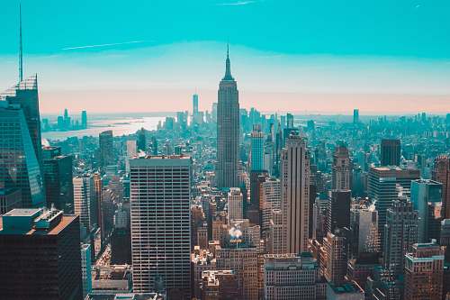 town grey Chrysler building during daytime urban