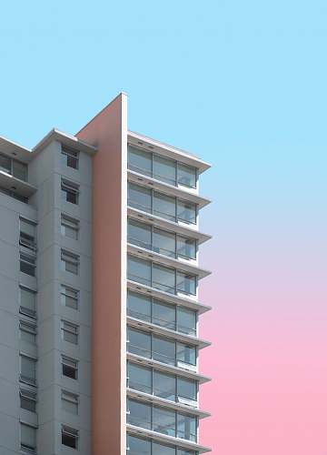 city grey high-rise building high rise