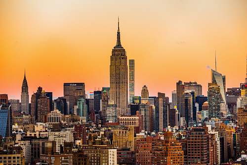 city landscape photo of New York Empire State Building manhattan