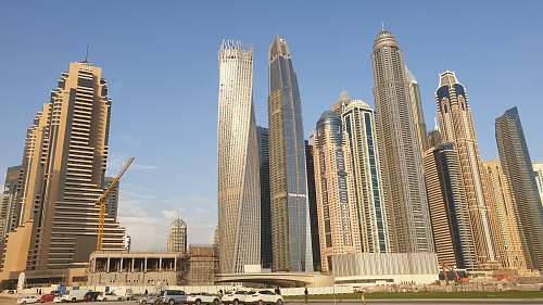 city low angle photo of buildings high rise