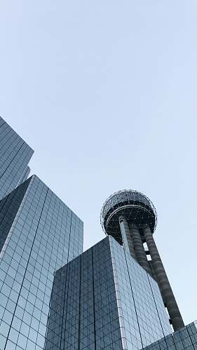 city low-angle photography curtained-glass building office building