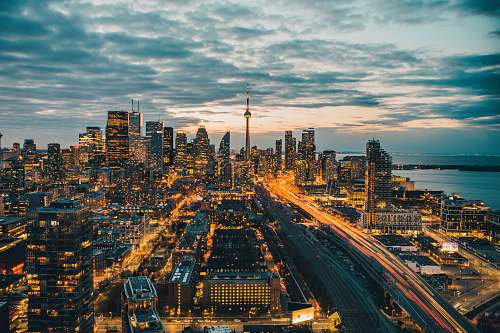 city photography of high-rise buildings during daytime town