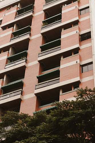 city pink concrete building high rise
