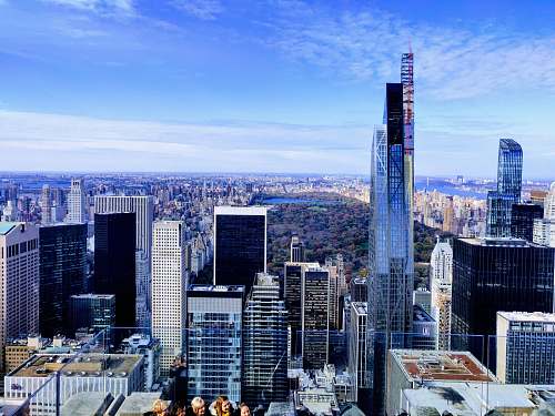 city skyline city view town