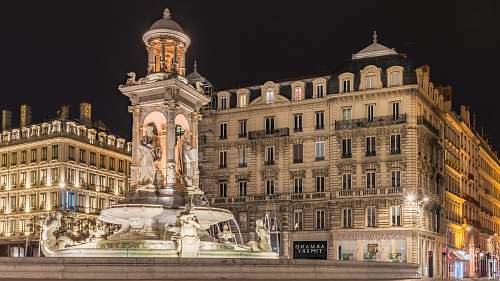 city view of building during nighttime town