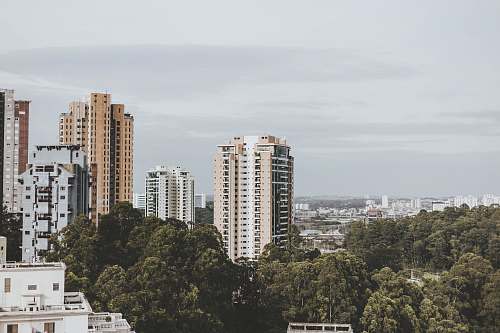 city view of buildings during daytime high rise