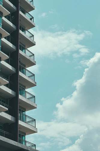 city white and black concrete building high rise
