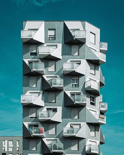 city white and gray building concept urban