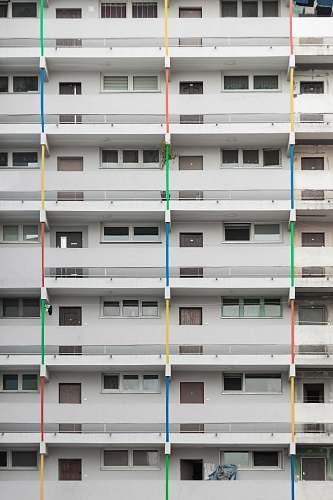 city white concrete multi-storey building urban