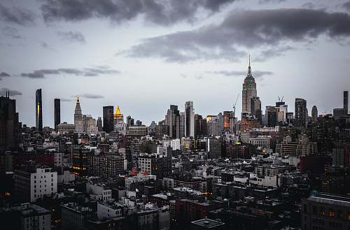 building aerial photography of New York City metropolis