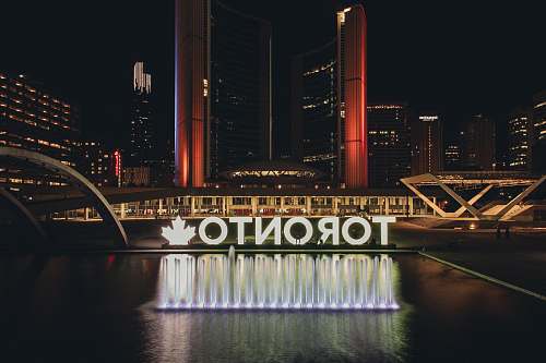 building architectural photography of Toronto city hall town
