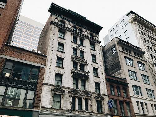 town beige and brown concrete buildings urban