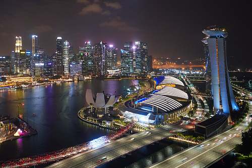 urban birds eye photography of city metropolis