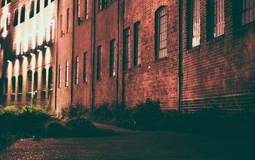 urban brown building town