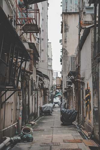 building building road