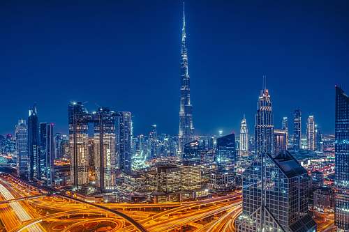 building Burj Al Arab urban