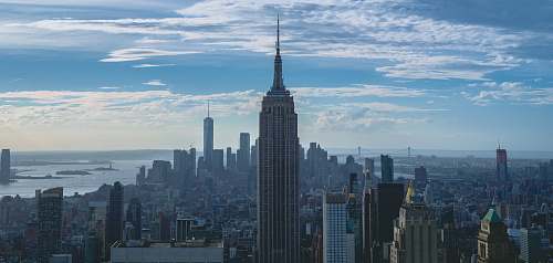 urban city buildings building