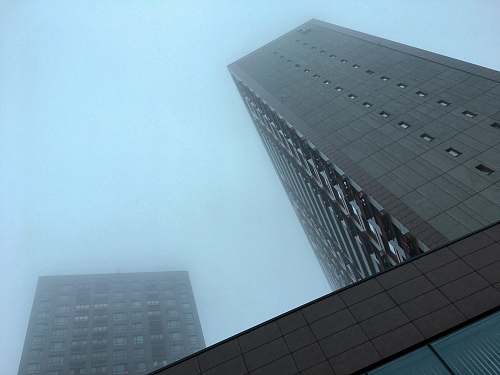 building city during day office building