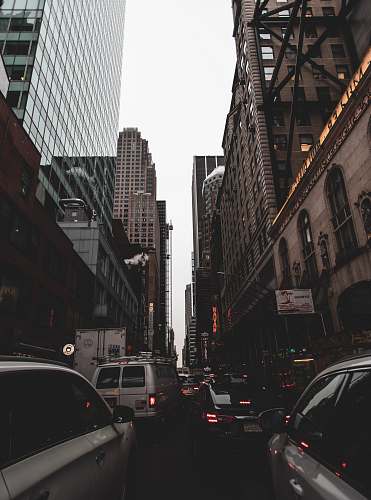 town city during day urban