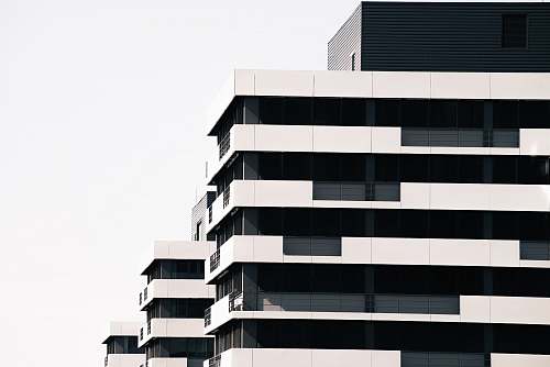 urban grey and brown concrete building town
