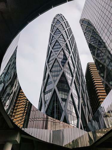 architecture high-rise building in city during daytime skyscraper