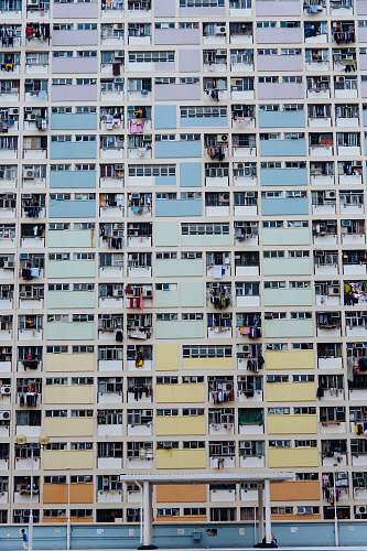 urban high-rise building high rise